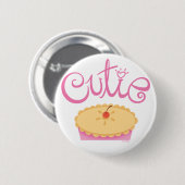 Süsse-Torten-Knopf Button (Vorne & Hinten)