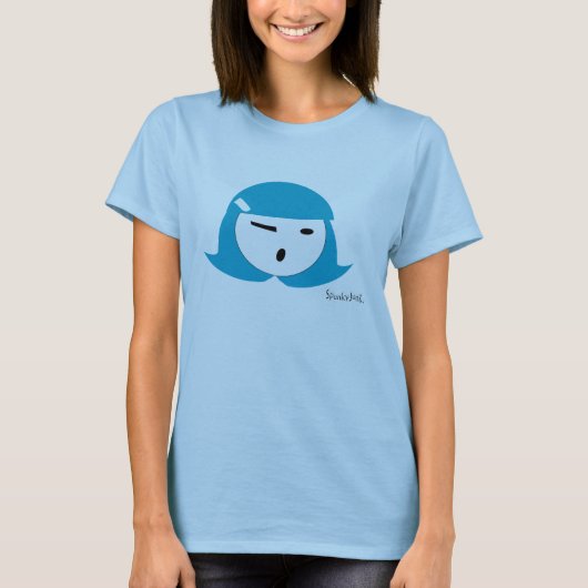Süsse-Torten-Mädchen (Aqua) T-Shirt (Vorderseite)
