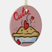 Süsse-Torten-Verzierung Keramikornament (Rechts)