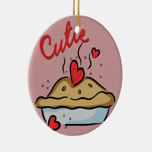 Süsse-Torten-Verzierung Keramikornament (Rechts)