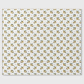 Süsse-TorteWatercolorsloth-Muster Geschenkpapier (Flach)
