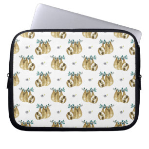 Süsse-TorteWatercolorsloth-Muster Laptopschutzhülle