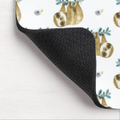 Süsse-TorteWatercolorsloth-Muster Mousepad (Ecke)
