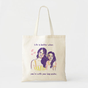 Süße Tote Bag für zwei Mädchen Tragetasche