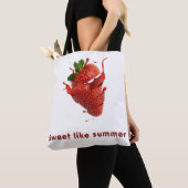 Süße Tote Bag mit Fruchtmuster Tasche (Von Nahem)