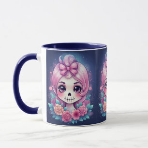 Süße Totenkopf-Tasse Tasse