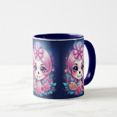 Süße Totenkopf-Tasse Tasse (VorderseiteRechts)