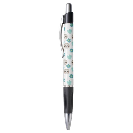Süße Trägheits-Blumenmuster Kugelschreiber (Oberseite (Vertikal))