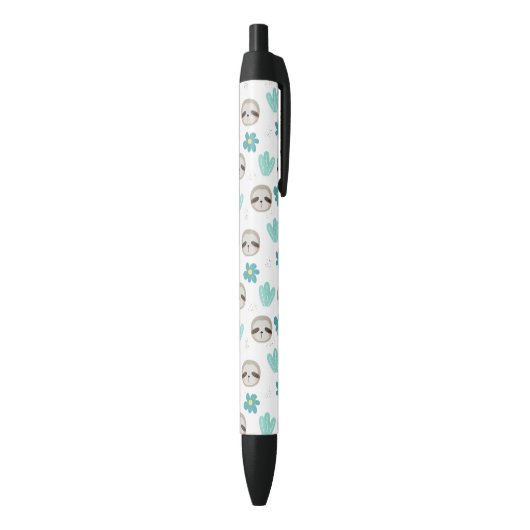Süße Trägheits-Blumenmuster Kugelschreiber (Unterseite (Vertikal))