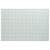 Süße Trägheits-Blumenmuster Stoff (Yard (91,4 cm))