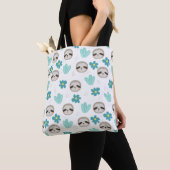 Süße Trägheits-Blumenmuster Tasche (Von Nahem)