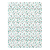 Süße Trägheits-Blumenmuster Tischdecke (Vorderseite)