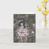 Süße Traum-Anmerkungs-Karte Karte (Gelbe Blume)