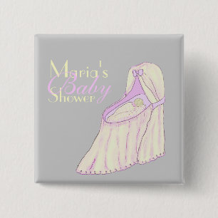 Süße Traum-Baby-Duschen-personalisierte Knöpfe Button