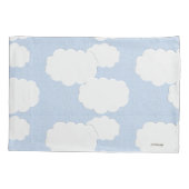Süße Traum-Wolken Kissenbezug (Rückseite)