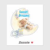 Süße Träume Baby Aufkleber (Blatt)