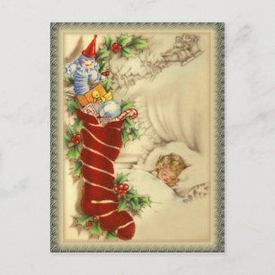 Süße Träume CC0243 Weihnachtspostkarte Feiertagspostkarte