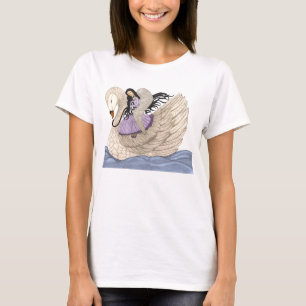 Süße Träume (der Engel u. der Schwan) T-Shirt