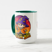 Süße Träume große Zauberer Kaffeetasse (Vorderseite Links)