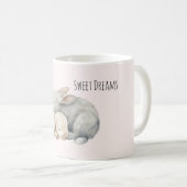 Süße Träume Häschen Kaffeetasse (VorderseiteRechts)