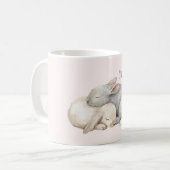 Süße Träume Häschen Kaffeetasse (Vorderseite Links)