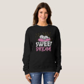 Süße Träume Katze Sweatshirt (Vorne ganz)