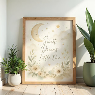 Süße Träume Kleines Kinderzimmerposter Poster