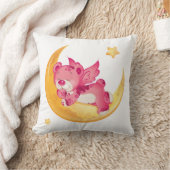 Süße Träume mit einem Teddy-Bär Kissen (Decke)