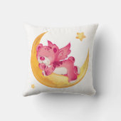 Süße Träume mit einem Teddy-Bär Kissen (Rückseite)