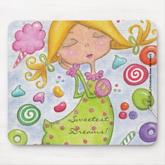 Süße Träume Mousepad (Vorne)