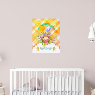 Süße Träume Owl. Poster