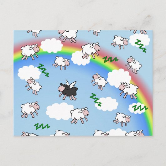 Süße Träume Postkarte (Vorderseite)