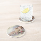 Süße Träume Sandstein Untersetzer (Seite)