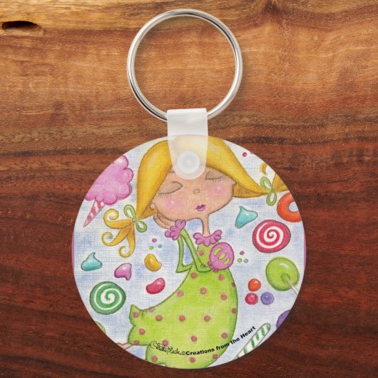 Süße Träume Schlüsselanhänger (Vorderseite)