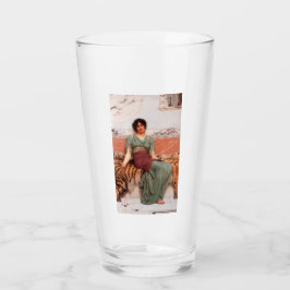 Süße Träume (schöne römische Frau auf der Tigerhau Glas