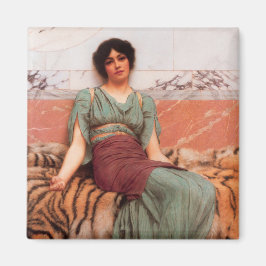 Süße Träume (schöne römische Frau auf der Tigerhau Magnet