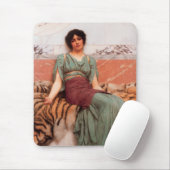 Süße Träume (schöne römische Frau auf der Tigerhau Mousepad (Mit Mouse)