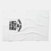 Süße Träume sind aus Käse Brie Handtuch gemacht (Horizontal)