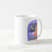 Süße Träume: Teddybär-Illustration Kaffeetasse (VorderseiteRechts)