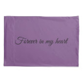 Süße Träume und für immer Kissenbezug (Rückseite)