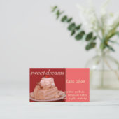 süße Träume Visitenkarte (Stehend Vorderseite)