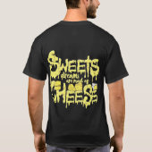Süße Träume werden aus Käse gemacht T-Shirt (Rückseite)
