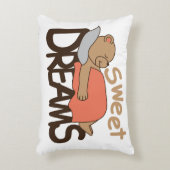 Süße Träume wünschen Design Zierkissen (Vorderseite(Vertikal))