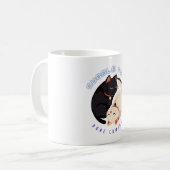 Süße Träume Zusammen Kaffeetasse (Vorderseite Links)