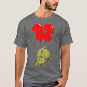 Süße TRe Fee12. GeburtstagKinder Ballonparty T-Shirt