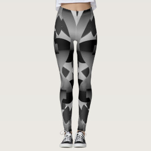 Süße trendige schwarze Farbe "Ratti_Creative_Arts" Leggings