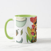süße Truthahn-Tasse 2 Tasse (Links)