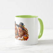 Süße Truthahn-Tasse #3 Tasse (VorderseiteRechts)