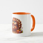 Süße Truthahn-Tasse #4 Tasse (VorderseiteRechts)
