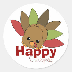 Süsse Türkei Runder Aufkleber